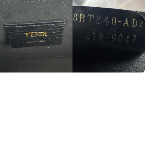 FENDI Black Leather Shoulder Bag - Picture 5 of 5